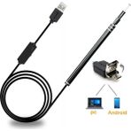 BMK Kulak Muayene Endeskop Kamera 720P USB Görsel Temizlik Aracı Siyah Renkli 3-In-1