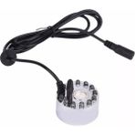 BMK Soğuk Buhar Jeneratörü Sis Yapıcı Nem Nozülü Kuluçka Bitki 12 LED Renkli Işık Sisleyici Ultrasonik