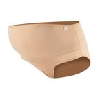Bmom Kadın Hamile Yüksek Bel İç Çamaşırı Gebelik Yumuşak Külot, Annelik İç Çamaşırı Gebelik için Bump Pamuklu Knickers, Tam Kapatma, Vizon S
