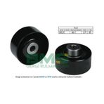 Bms 110d Alternatör Gergi Rulmanı Ford Tourneo Connect 04 14 1.8 Tdcı 1308227