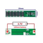 Bms 1s 15a Koruma Kartı 3.7v Lityum 18650 Pil Batarya Lipo
