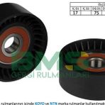 Bms Crafter 2.5 TDI 06 BJK BJM Kanalsız 75 mm Alternatör Gergi Rulmanı