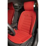 Bmw 1 SERİSİ 116 Lüx Oto Koltuk Minderi Ön 2'li Set BUMERANG Serisi KIRMIZI