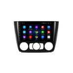 BMW 1 Serisi (2004-2012) için Android 13 Araç Stereo - 9 inç Dokunmatik Ekran, GPS Navigasyon, WiFi, 4G, Bluetooth, SWC, RDS, Kablosuz CarPlay, Android Auto, FM, USB, Yedekleme Kamerası (2 GB RAM, 32