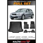 Bmw 1 Serisi E87 Bagaj Havuzu+4.5d Havuzlu Paspas Seti 2005 Model - Siyah