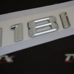 Bmw 118i Bagaj Krom Metal 3M 3D Yazı Logo