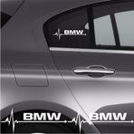 Bmw 120 İçin Uyumlu Aksesuar Oto Ritim Sticker 2 Adet 20 9 Cm