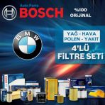 BMW 3.18 Bosch Filtre Bakım Seti (E46 1998-2002)