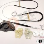 Bmw 3 E46 2001-2005 4/5 Kapı Makyajlı İçin Ön Sol Cam Kriko Seti