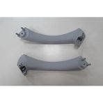 BMW 3 SERI- E90-05/11 ile uyumlu ÖN KAPI İÇ ÇEKME KOLU SAĞ/SOL SET (2 PARÇA) GRİ