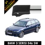 Bmw 3 Series E46 SW Wingcarrier V1 Port Bagaj Ara Atkı