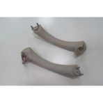 Bmw 3 Serisi 2005-2011 Ön Kapı İç Çekme Kolu Sağ - Sol Set (2 Parça) Bej