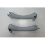 Bmw 3 Serisi 2005-2011 Ön Kapı İç Çekme Kolu Sağ - Sol Set (2 Parça) Gri