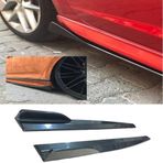 Bmw 3 Serisi E30 1985-1994 Kulaklı Yan Marşpiyel Altı Lip Kısa 86 Cm Piona Black