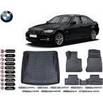 Bmw 3 Serisi E90 2011 Model Bagaj Havuzu Araca Özel Siyah Extra Havuzlu Paspas Takımı