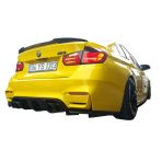 Bmw 3 Serisi İcin F30 (2012 - 2018) M3 Tampon Vorsteiner Difuzor (Plastik)