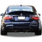 Bmw 3 Uyumlu Serisi E90 2006 - 2012 M Performance Arka Tampon Eki - Difüzör (plastik)