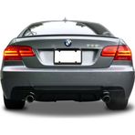 Bmw 3 Uyumlu Serisi E92 E93 M Performance Arka Tampon Eki - Difüzör (Plastik)