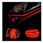 Bmw 318ti Turuncu 2 Metre Neon İp Torpido Fitili Oto Şerit Led