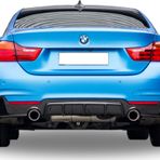 Bmw 4 Serisi F32 F33 F36 M Perfomance Sağ-Sol Tek Arka Tampon Eki - Difüzör (Plastik)(Boyasız)