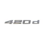Bmw 420d Bagaj Yazısı Logo Amblem 51147356330