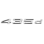 Bmw 435d Bagaj Yazısı Logo Amblem