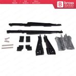 Bmw 5 E39 X3 E83 X5 E53 E70 İçin Panoramic Roof Sunroof 14 Parça Tamir Seti