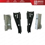 Bmw 5 E39 X3 E83 X5 E53 E70 İçin Panoramic Roof Sunroof 4 Parça Tamir Seti
