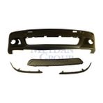 BMW 5 SERI- E39- 01/03 ÖN TAMPON SİYAH BAND VE PANJUR İLE BİRLİKTE KOMPLE SİS DELİKLİ (M5 TİPİ)