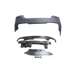 Bmw 5 Serı F10 10/16 Arka Tampon Astarlı (Sen.yuvalı/Reflektörlü/Karlıklı/Şok Emici) M550i/Lcı