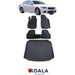 Bmw 5 Seri F10 (2011-2016) 3D Koala Havuzlu Paspas ve Bagaj Havuzu - Siyah