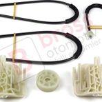 Bmw 5 Series F10 F18 F11 4/5 Kapı 2009-2017 51337182131 İçin Ön Sol Cam Kriko Tamir Seti
