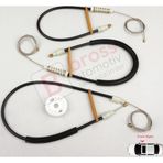 Bmw 5 Serisi E60 E61 2003-2010 4/5 Kapı 51337184384 İçin Elektrikli Ön Sağ Cam Kriko Tamir Seti