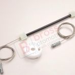 Bmw 5 Serisi E60 E61 2003-2010 4/5 Kapı 51357184745 İçin Elektrikli Arka Sol Cam Kriko Tamir Seti