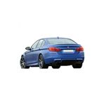 Bmw 5 Serisi F10 (2010 - 2014) M5 Arka Tampon Eki - Difüzör (plastik) Uyumlu