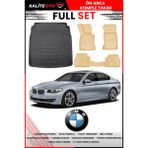 Bmw 5 Serisi F10 2011 Model 4d Bagaj ve Pro Serisi Havuzlu Bej Paspas Takımı - Siyah