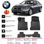 Bmw 5 Serisi F10 2013-2016 4.5d Premium Havuzlu Siyah Paspas Takımı Kokusuz