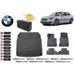 Bmw 5 Serisi F10 2014 Model Bagaj Havuzu+4d Araca Özel Havuzlu Paspas Takımıı Rice - Siyah
