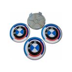 Bmw 50. Yıl Damla Geçme Jant Göbeği Gri 4 Lü 65/68Mm