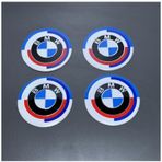 Bmw 50.yıl Yapıştırma Jant Göbek Stickerı 60mm