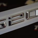 Bmw 520i Bagaj Krom Metal 3m 3d Yazı Logo