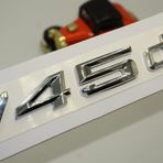 Bmw 745d Bagaj Krom Metal 3m 3d Yazı Logo