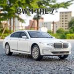BMW 760Lİ Araba BMW 7 Serisi Araba 1:24 Diecast Metal Model Araba Koleksiyon Araba Sesli Işıklı
