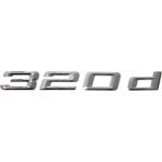 Bmw Depo Bmw 320D 3D Logo Yazı