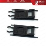 Bmw E36 E39 X5 E53 E46 İçin 2 Adet Sunroof Kızak Ray Tamir Klipsi 54137134516