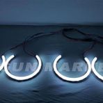BMW E36 RGB Uyumlu Angel far seti, e36 16 renkli far içi halka, bmw angel far,e36 angel far