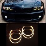 BMW E46 Facelift Angel Eye Halka Sarı Pamuk Led