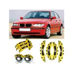 Bmw E46 ///m Sarı 17-18-19-20 Janta Uyumlu 4.lü Kaliper Kapagı