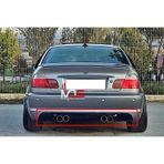 Bmw E46 M Tampon Dıfuzor Cıft Cıkıs Fıberglass Boyasız