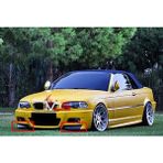Bmw E46 M Tampon Flap Fiberglass Boyasız